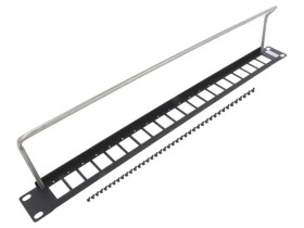 Patch panel adapter montażowy SLIM RACK przykręcany 29mm CP30163
