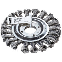 kwb 719536 AGGRESSO-FLEX glass brush 115mm for angle Grinders