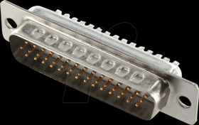 ST44HD D-Sub male 44 pin high density with solder cups