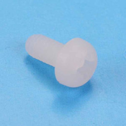 M2 x 4mm Nylon Pan Head Screws - Pack of 100