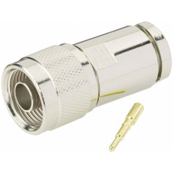 TruComponents 160803 N connector Plug, straight