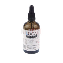 Zmywacz loca 100ml, plastikowa butelka z pipetą