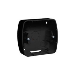 Simon Akord Puszka pojedyncza natynkowa IP20 czarny APN1/49