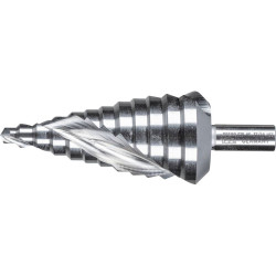 PFERD 25201040 step drill bit 6-37mm for thin sheets with triangular shank