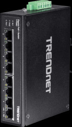 TI-PG80 8-Port Industrie Gigabit PoE+ DIN-Rail switch