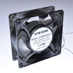 SYMBANG A12038V2XLSL Wentylator AC 120x120x38, łożyskowanie ślizgowe, 230VAC