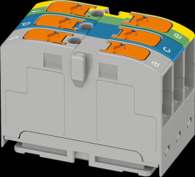 1300612 DISTRIBUTION BLOCK - PTVFIX 2.5 L/N/PE