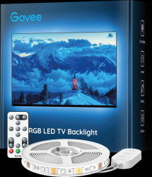 H6179 LED TV backlight, 10 W, black