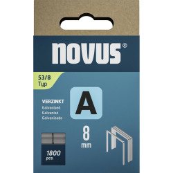 Novus 042-0774 Staple Strip 1800 pieces Type 53 8x11.3mm for Tackers