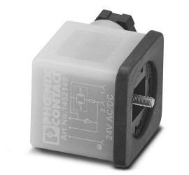 Złącze zaworowe DIN 43650 24 V AC/DC dławnica M16 Phoenix Contact