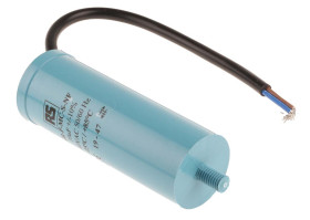 Kondensator foliowy 10μF 440V ac RS PRO Polipropylenowe Montaż śrubowy ±10