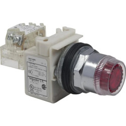 Napęd przyciskku, Harmony 9001K, 600V AC, 10A, Ø30, 9001K1L1RH13