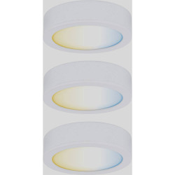 Paulmann 99975 CC Start Disc Plinth Lighting 3-piece Warm White 2.10W