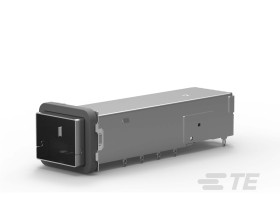 I/O Connectors MICROQSFP 1X1 CAGE ASSY E