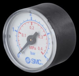 Manometer 0.0 - 0.4 MPa, ±2.5%, display Ø 40 mm