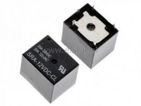 Przekaźnik samochodowy; 12VDC; styk przełączny