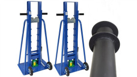 Podnośnik Hydrauliczny Do Bębnów Kablowych 7T Ph-7T / Podnośnik Do Bębnów