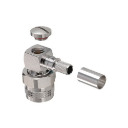 Amphenol TC-240-TM-RA-D 50 Ohm RA Plug Coaxial Connector