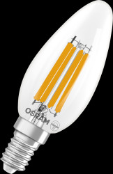 4099854445675 Superstar E14 LED lamp, 3.4 W, 470 lm, 4000 K, dimmable, filamen