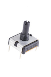 Potencjometr 10kΩ typ Obrotowy Bourns średnica wału 6,35 mm 0.75W długość wału 19mm Montaż panelowy, Przewlekany