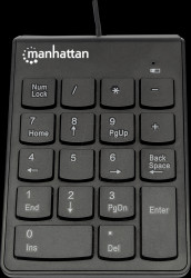 176354 Wired Keypad, USB, black