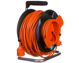 Przedłużacz bębnowy ogrodowy 1-gniazdo z/u 50m H05VV-F 3x1,5 P19150