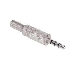 WTYK JACK 3,5 4 POLOWY METAL NA KABEL