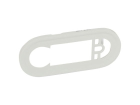 CELIANE Plakietka do termostatu program / tunera rds z wyświetlaczem biała 068242 LEGRAND