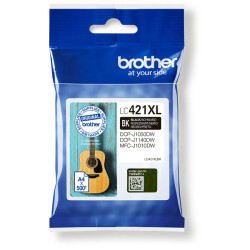 Brother LC421XLBK LC-421XLBK ink cartridge 1 pc(s) Original High (XL) Yield Bla