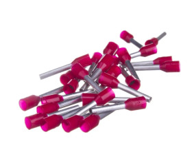 Końcówka tulejkowa izolowana HI 1/10 DIN ERHL E08KH-02010103602 /100szt/