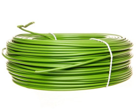Przewód instalacyjny H07V-U (DY) 1,5 zielony /100m/