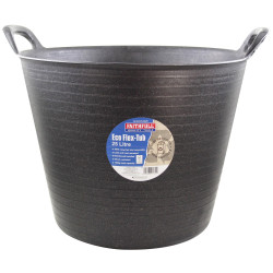Faithfull FAIECOFLXB25 Eco Flex Tub 25 litre - Recycled Black