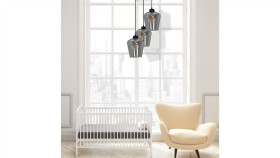 Lampa Wisząca Ze Szklanym, Zielonym Kloszem 1Xe27 Molly Green 1 10298 Tk...