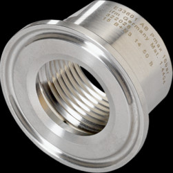 Process adapter, Tri-Clamp, 16 bar/1.6 MPa, G 1, 1-1.5&quot; for process sensors, E33601