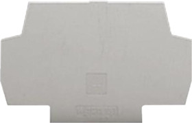 End/Intermediate plate for terminal block, 859-525