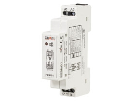 Przekaźnik elektromagnetyczny 24V AC/DC PEM-01/024 ZAMEL