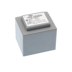 Transformator 3VA zalewany 230Vac (12V, 12V) 0.12A