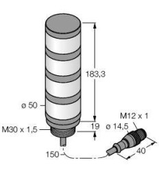 Kolumna sygnalizacyjna Turck TL50BYRGQP 3093628 1 szt.