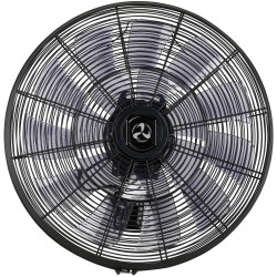 CasaFan 64509 Airos Eco Silent Wall Fan 90W 514mm Black Quiet Power