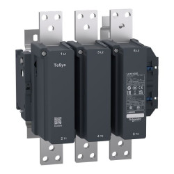 Stycznik TeSys F 220 V ac Schneider Electric styki: 3-biegunowy 120 W 1.26 kA 3 NO 220 V ac Zacisk śrubowy LC1F1250M7