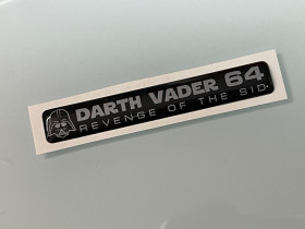 C64C badge 'Darth Vader'