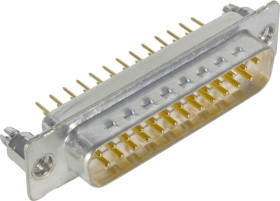 Harting 09 67 361 6701 09673616701 Złącze męskie Ilość styków: 25 lutowane 1 szt.