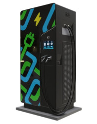 EVB Power DC stacja ładowania 150 kW, 2x CCS2 + 1x Type2 z kablami na 3 stanowiska