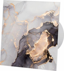 Panel szklany różowo-złoty marmur