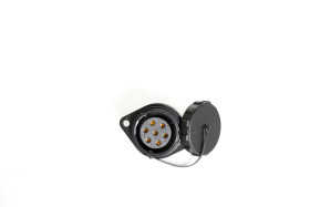 Złącze wielostykowe przemysłowe 7-pinowe Montaż na kołnierzu Gniazdo RS PRO