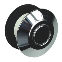 Chrome Air Switch Push Button 42 to 45mm