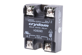 Przekaźnik półprzewodnikowy Montaż na panelu 90 A Sensata Crydom 660 V AC SCR