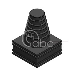 Moduł uszczelniający KT-DPF duży, KT-DPF-B, z otworem 1x4-18 mm, 41361