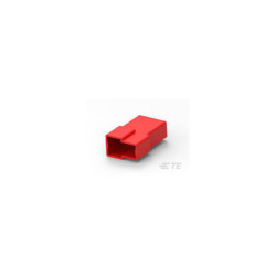 TE Connectivity 180908-1 FASTIN-FASTON Box 2P Nylon Red FF 250 TAB
