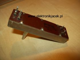 Potencjometr suwakowy 2x100k Ohm liniowy